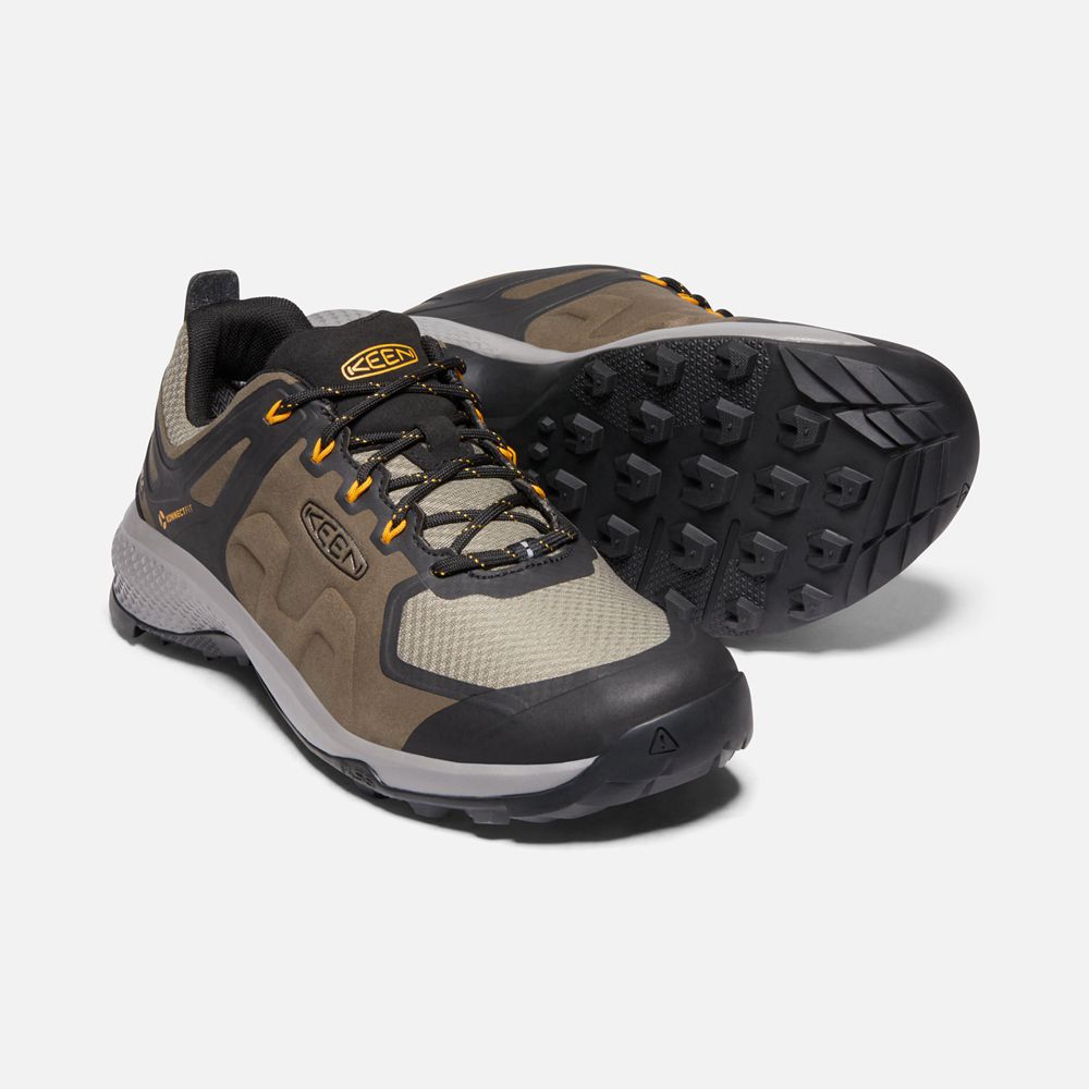 Keen Wandelschoenen Heren Bruin/Zwart - Explore Waterproof - 76234-NXZL